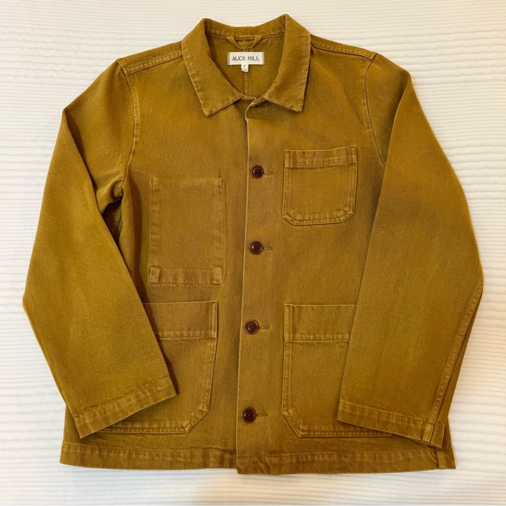 Alex Mill women’s Britt Work Jacket in Recycled Denim size Small